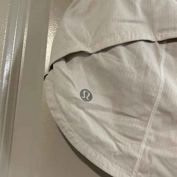 lululemon athletica White Athletic Running Shorts - Picture 3 of 4